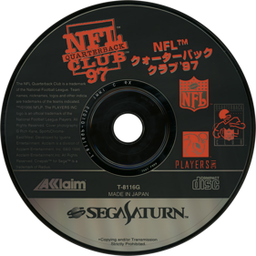 NFL Quarterback Club 97 - Disc (Japan) - 1430x1430