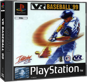 VR Baseball 99 - Box - 3D (Europe) - 1413x1334