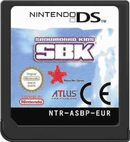 SBK: Snowboard Kids - Cart - Front (Europe) - 517x564