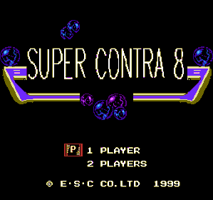 Super Contra 7 - Screenshot - Game Title (China) - 256x240