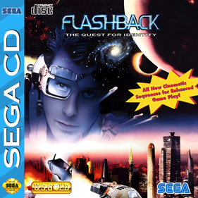 Flashback: The Quest for Identity - Fanart - Box - Front (North America) - 709x709