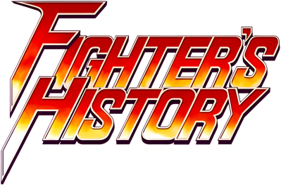 Fighter's History - Clear Logo (Japan) - 3840x2528