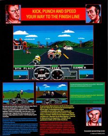 Road Rash - Box - Back (North America) - 635x800