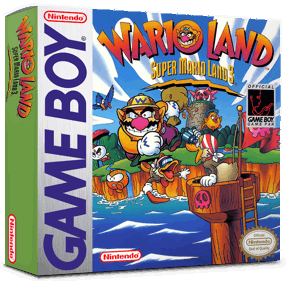 Wario Land: Super Mario Land 3 - Box - 3D (North America) - 1016x998