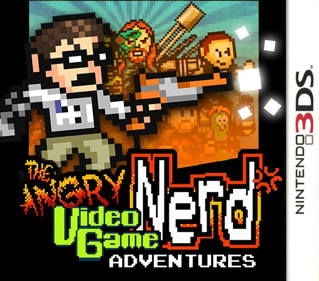 The Angry Video Game Nerd Adventures - Fanart - Box - Front (World) - 948x834
