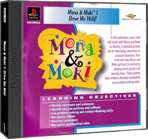 Mona & Moki 1: Drive Me Wild - Box - 3D (North America) - 1409x1330