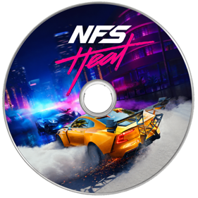 Need for Speed Heat - Fanart - Disc (World) - 1254x1254