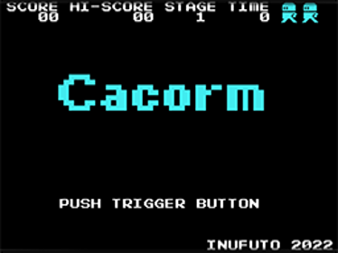 Cacorm - Screenshot - Game Title (World) - 256x192