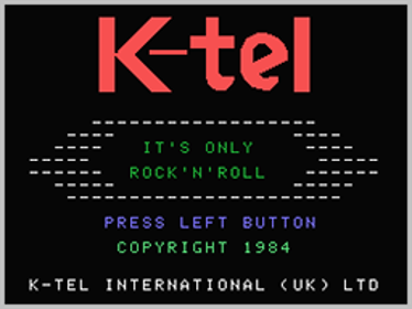 It's Only Rock 'N' Roll - Screenshot - Game Title (North America) - 256x192