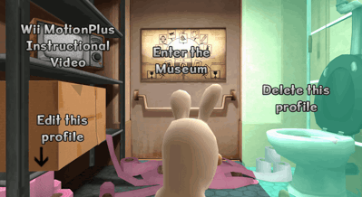 Raving Rabbids: Travel in Time - Screenshot - Game Select (World) - 2501x1368