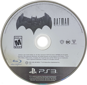 Batman: The Telltale Series - Disc (North America) - 1569x1533