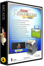 Golden Tee LIVE 2013 - Box - 3D (World) - 606x904