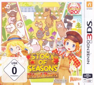 Story of Seasons: Trio of Towns - Box - Front (Germany) - 884x800