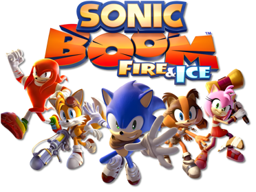 Sonic Boom: Fire & Ice - Clear Logo (North America) - 3317x2500