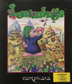Lemmings - Box - Front (Spain) - 1072x1248
