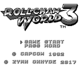 Roll-chan World 3 - Screenshot - Game Title (World) - 160x144