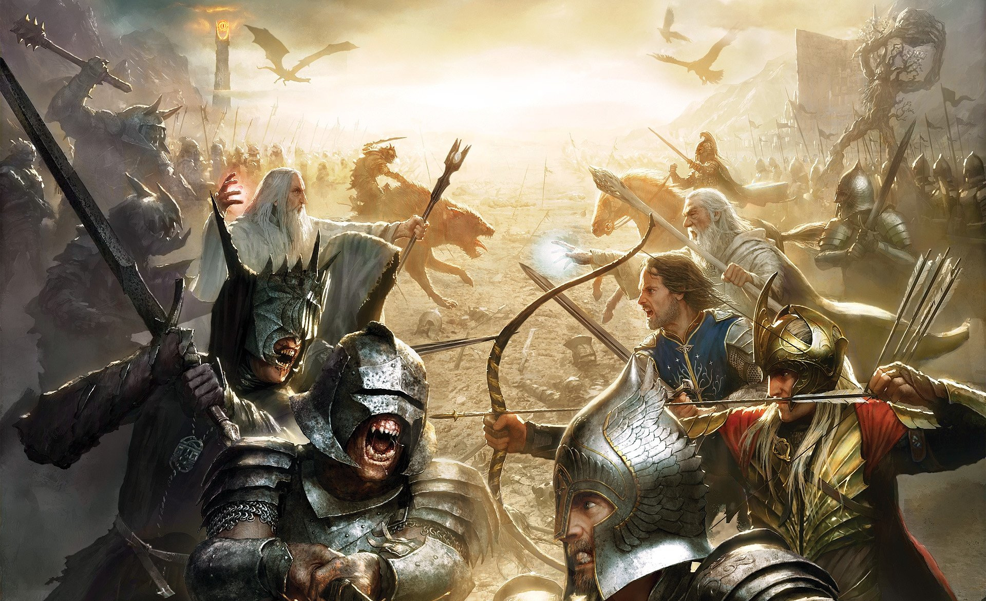 Illustration of The Lord of the Rings: Conquest