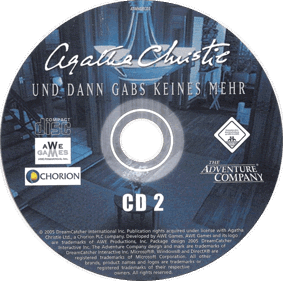 Agatha Christie: And Then There Were None - Disc (Germany) - 768x762