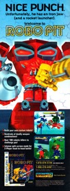 Robo Pit - Advertisement Flyer - Front (North America) - 604x1650