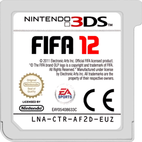 FIFA Soccer 12 - Cart - Front (Europe) - 360x360