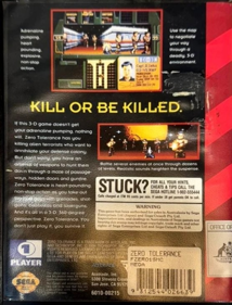Beyond Zero Tolerance - Box - Back (United States) - 556x730