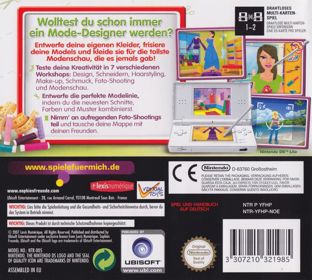 Imagine: Fashion Designer - Box - Back (Germany) - 891x800