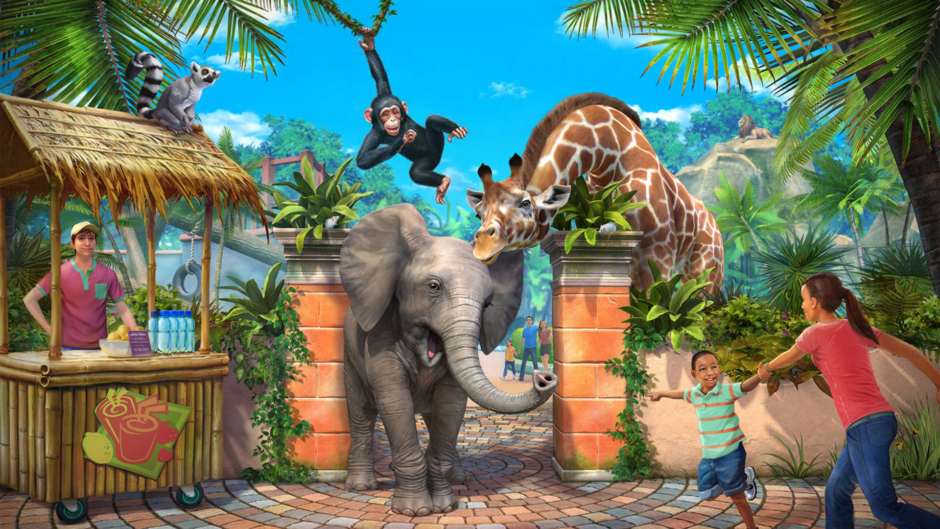 Illustration of Zoo Tycoon