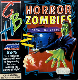 Horror Zombies from the Crypt - Box - Front (United Kingdom) - 1184x1221
