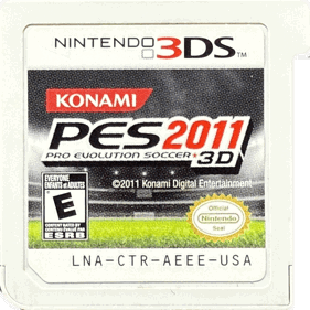 PES 2011: Pro Evolution Soccer 3D - Cart - Front (North America) - 928x928