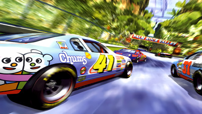 Daytona USA 2: Battle on the Edge - Fanart - Background (World) - 1920x1080
