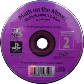 Math on the move! 2: Multiplication & Division: Advanced - Disc (North America) - 600x600