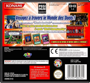 Yu-Gi-Oh! World Championship 2008 - Box - Back - Reconstructed (France) - 774x708