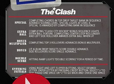 The Clash - Arcade - Controls Information (World) - 461x340
