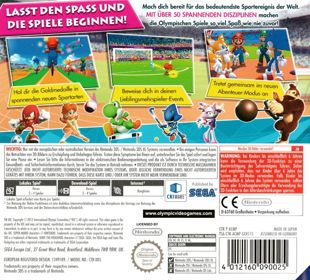 Mario & Sonic at the London 2012 Olympic Games - Box - Back (Germany) - 885x800