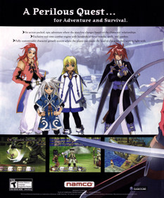 Tales of Symphonia - Advertisement Flyer - Front (United States) - 1904x2289