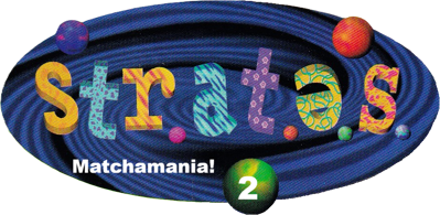 Str.at.e.s. 2: Matchamania! - Clear Logo (North America) - 882x431