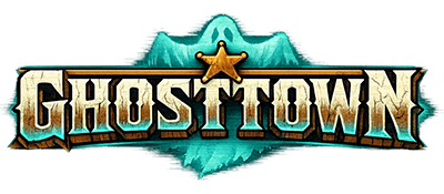 GhostTown - Clear Logo (World) - 400x175
