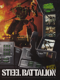 Steel Battalion - Advertisement Flyer - Front (United States) - 1648x2200