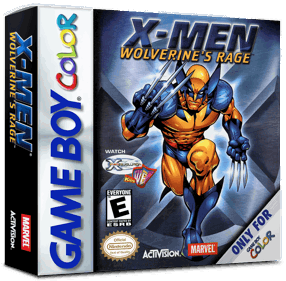 X-Men: Wolverine's Rage - Box - 3D (North America) - 1016x998