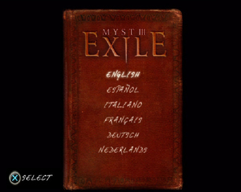 Myst III: Exile - Screenshot - Game Title (World) - 640x512