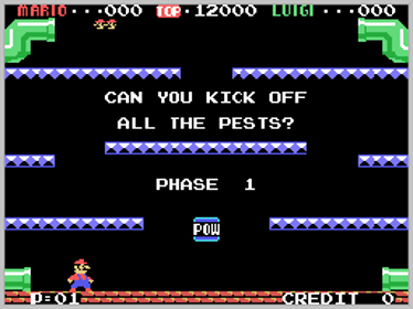 Mario Bros. - Screenshot - Gameplay (World) - 256x192