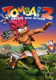 Tomba! 2: The Evil Swine Return - Fanart - Box - Front (North America) - 1800x2550