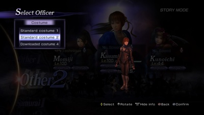 Warriors Orochi 3 Ultimate - Screenshot - Game Select (North America) - 1280x720