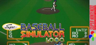 Super Baseball Simulator 1.000 - Banner (North America) - 460x215