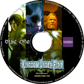 Kingdom Under Fire: A War of Heroes - Disc (Korea) - 693x693
