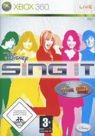 Disney Sing It - Box - Front (Germany) - 600x855