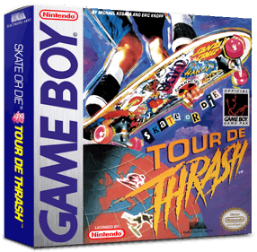 Skate Or Die: Tour de Thrash - Box - 3D (North America) - 1016x998