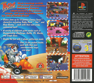 Looney Tunes Racing - Box - Back (Europe) - 1621x1442