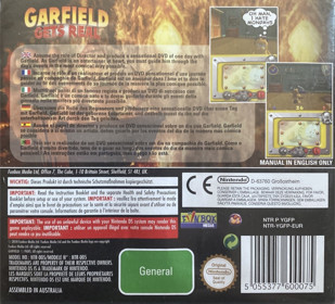 Garfield Gets Real - Box - Back (Australia) - 1423x1291