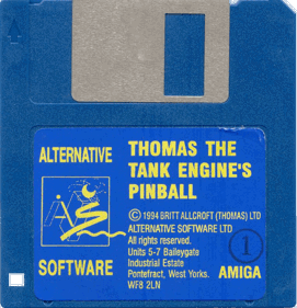 Thomas the Tank Engine & Friends Pinball - Disc (Europe) - 763x791